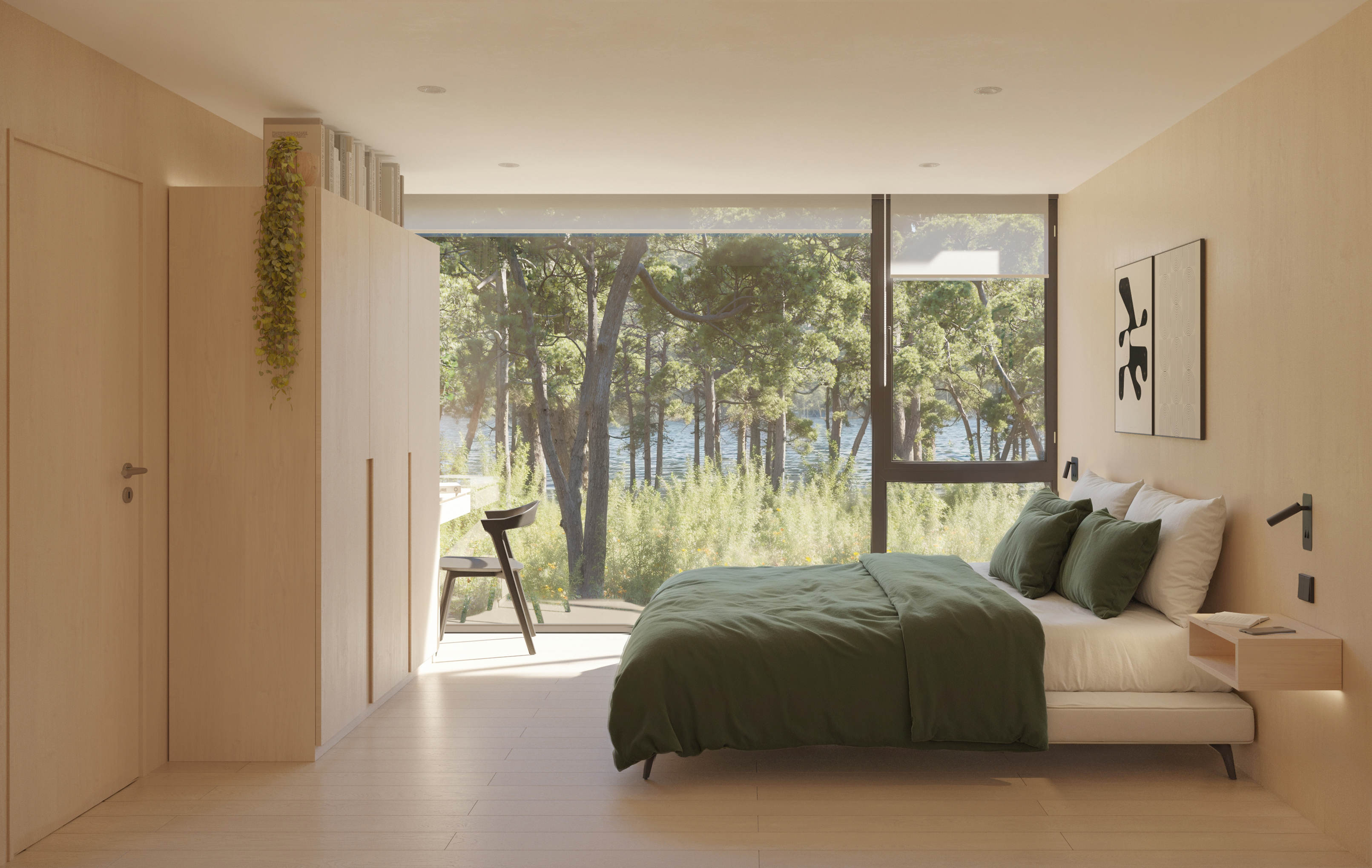 Bosque y arquitectura en Bariloche